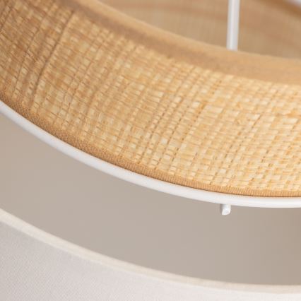 Univerzální stínidlo KERIA pr. 30 cm béžová/bílá