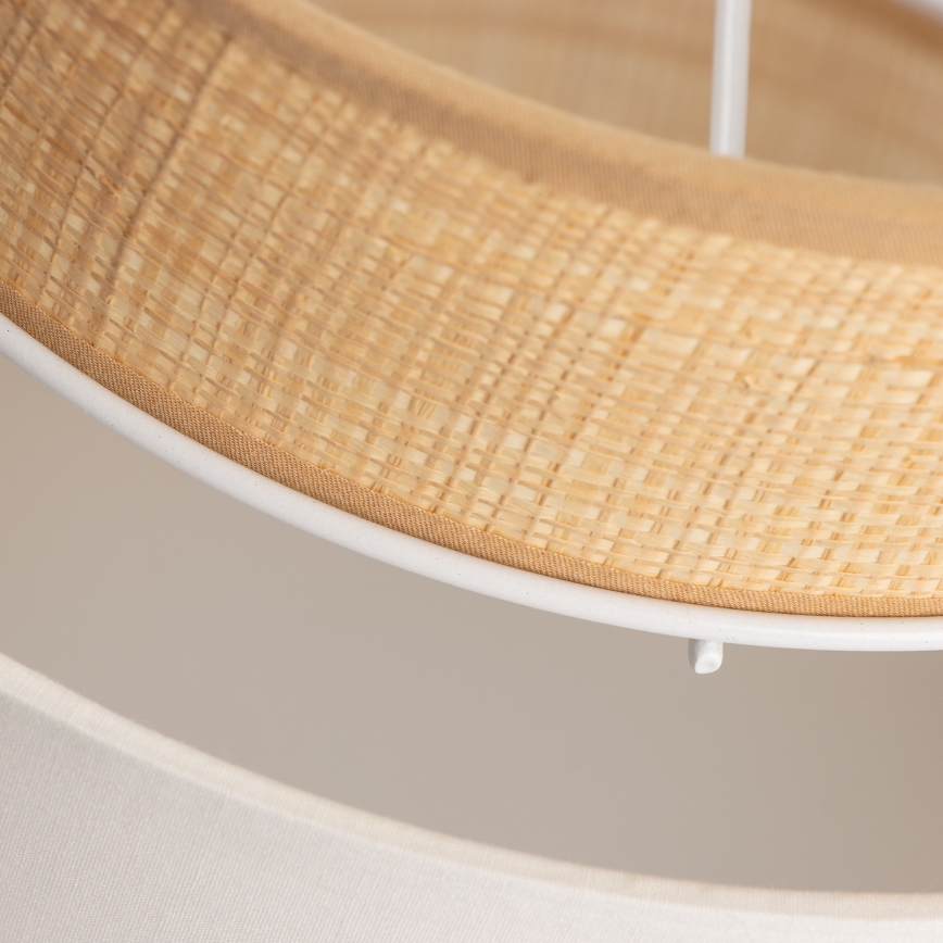 Univerzální stínidlo KERIA pr. 30 cm béžová/bílá