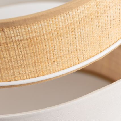 Univerzální stínidlo KERIA pr. 40 cm  béžová/bílá