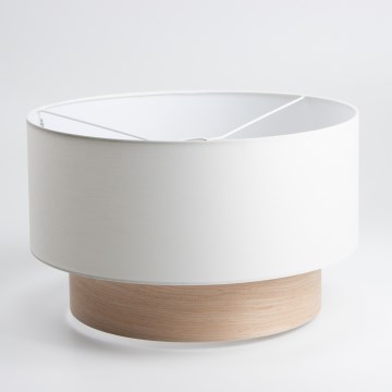 Univerzální stínidlo KERIA pr. 50 cm bílá/hnědá