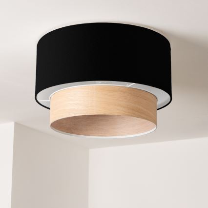 Univerzální stínidlo KERIA pr. 50 cm černá/béžová