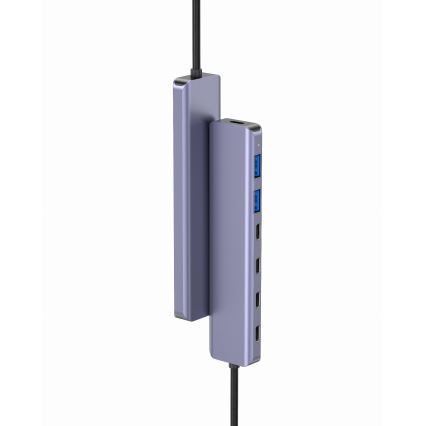 USB-C hub 7v1 Power Delivery 100W