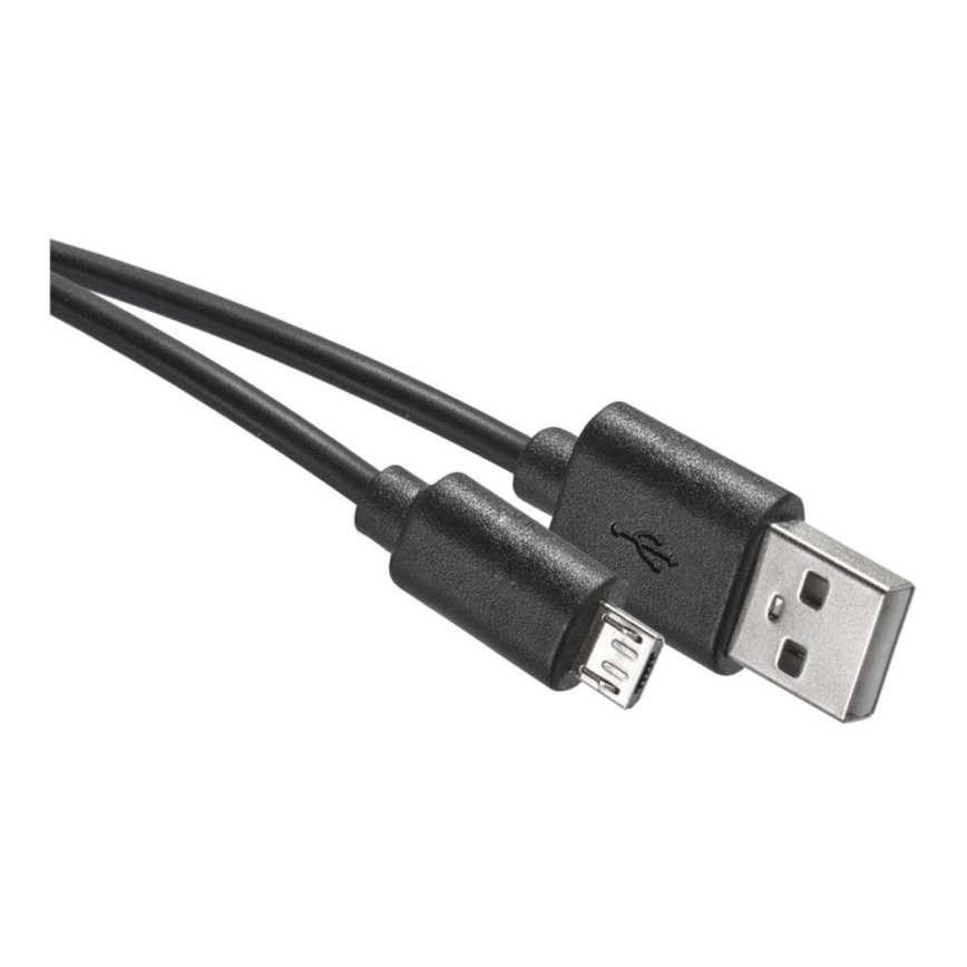 USB kabel USB 2.0 A konektor/USB B micro konektor černá