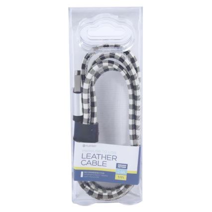 USB kabel USB A / Micro USB konektor 1m bílá