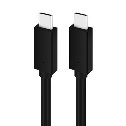 USB kabel USB-C 2.0 konektor 2m černá