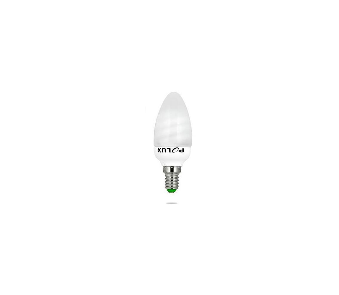 Polux Úsporná žárovka C37 E14/7W/230V 2700K SA1268