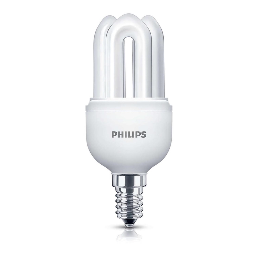 Úsporná žárovka Philips E14/8W/230V 2700K - GENIE