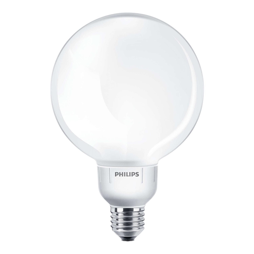 Úsporná žárovka Philips E27/20W 2700K - Softone GLOBE