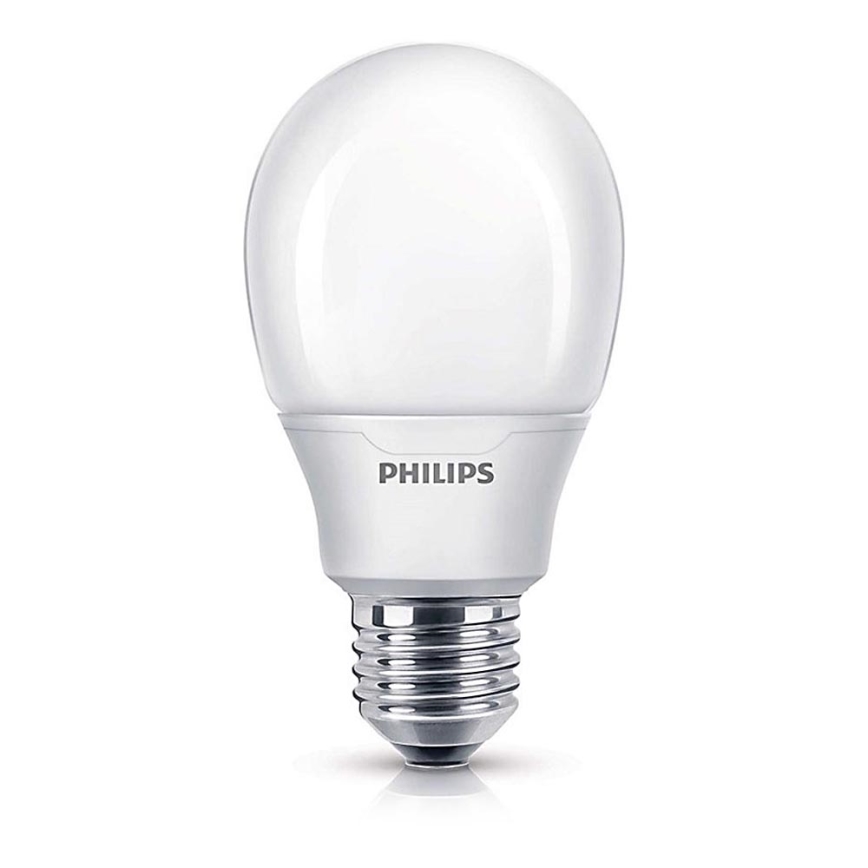 Úsporná žárovka Philips E27/8W/230V 2700K