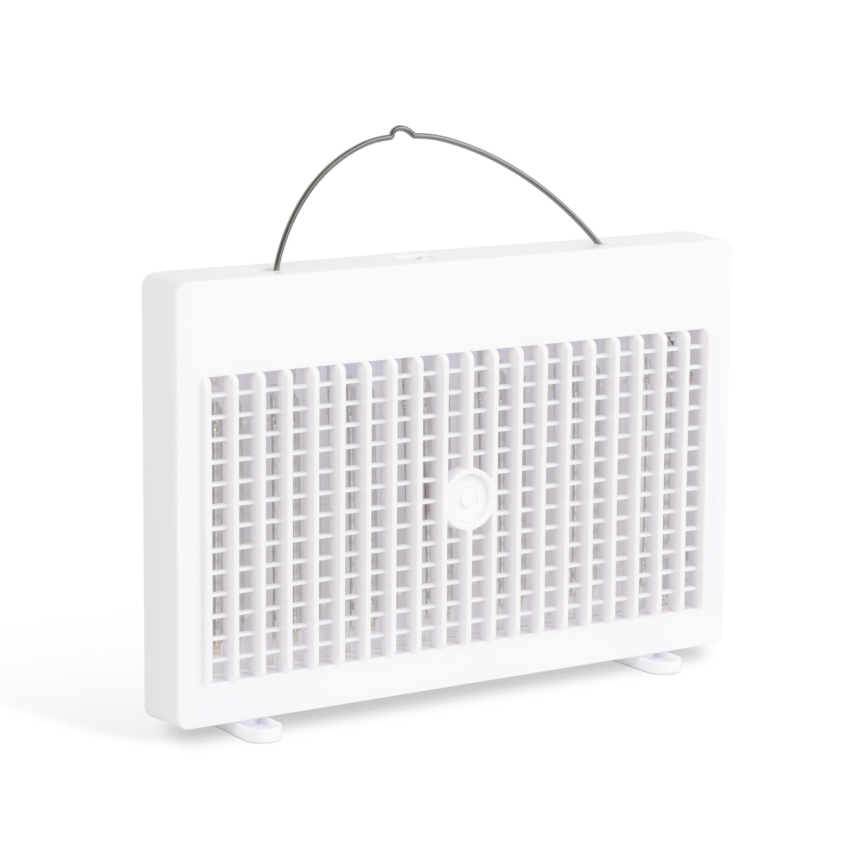 UV Nabíjecí lapač hmyzu 1200 mAh/5V bílá