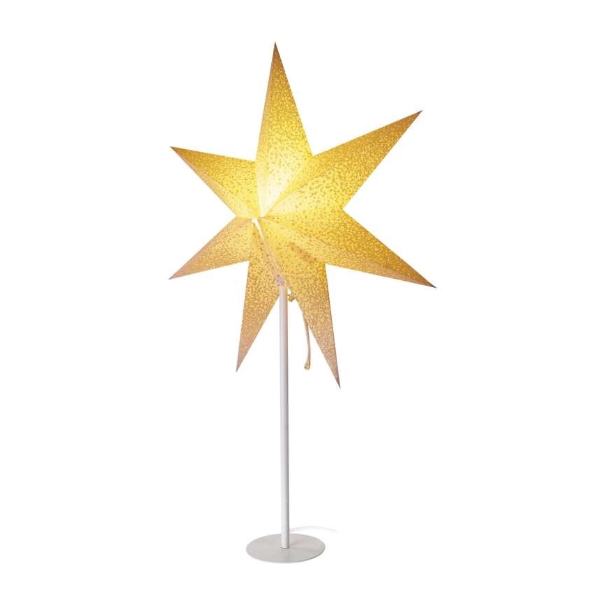 Vánoční dekorace 1xE14/25W/230V pr. 45 cm zlatá
