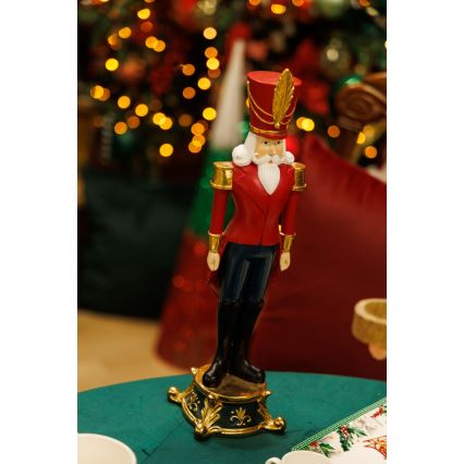 Vánoční dekorace 42 cm louskáček