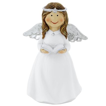 Vánoční dekorace anděl s knihou 160 cm