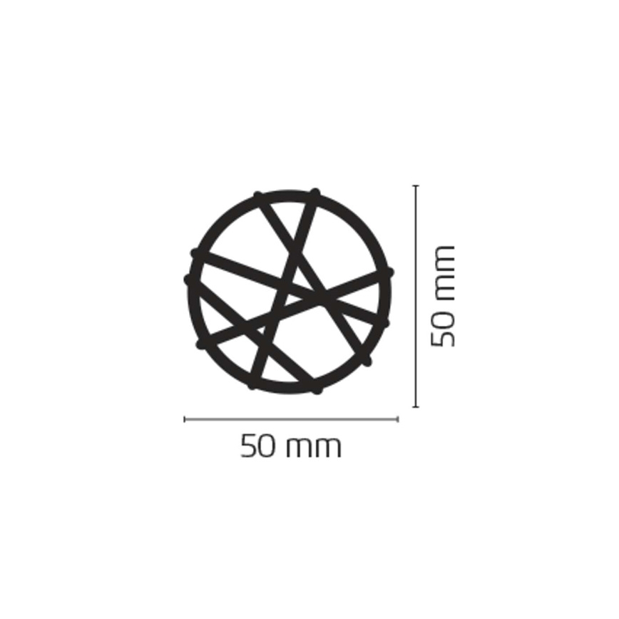 EMOS ZY1402 - Vánoční dekorace vnitřní IP20 Koule 3m 16xLED/1,2W/230V