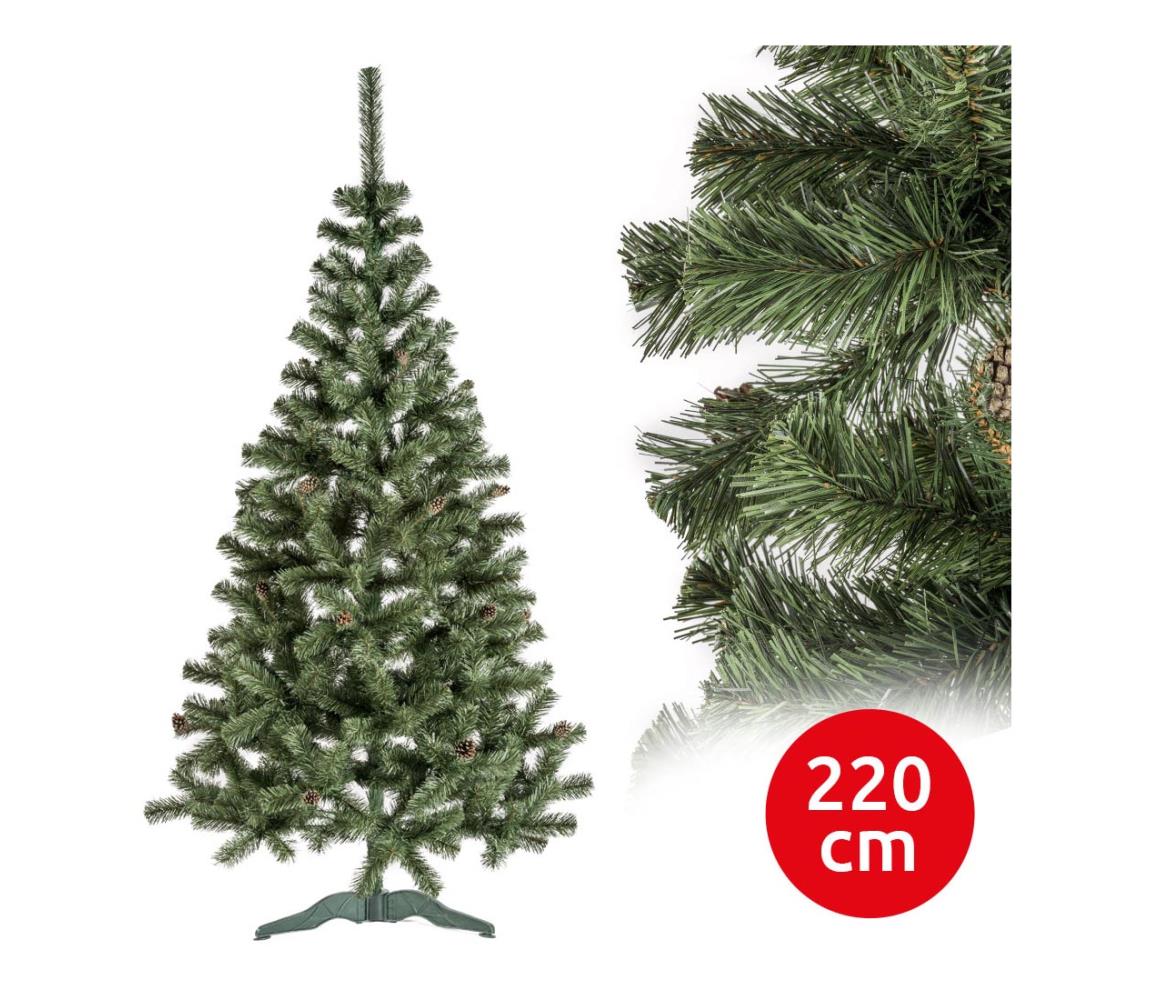  Vánoční stromek CONE 220 cm jedle 
