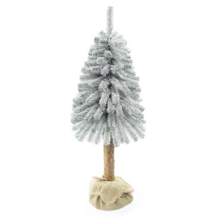 Vánoční stromek na kmenu NATURAL WITH SNOW 120 cm jedle