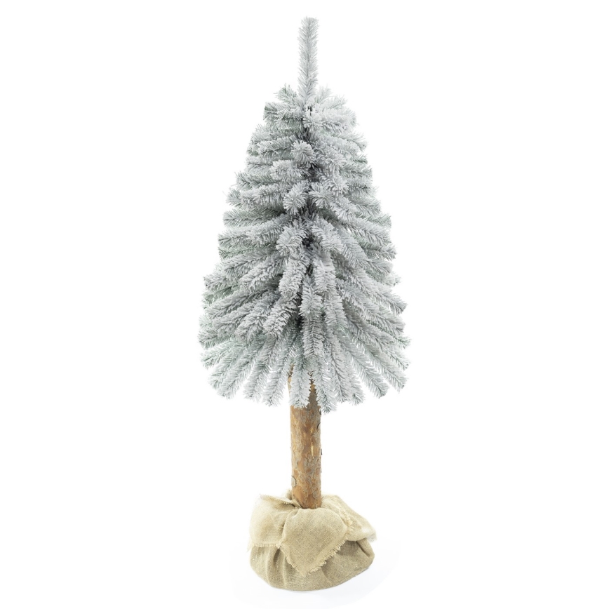 Vánoční stromek na kmenu NATURAL WITH SNOW 120 cm jedle