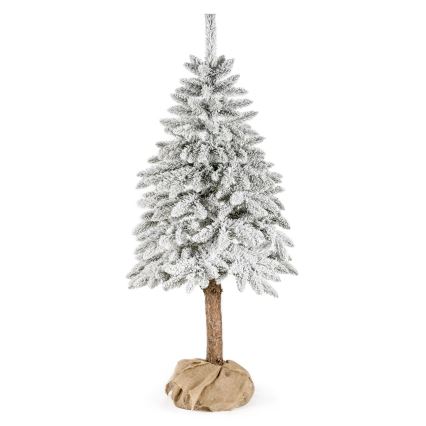 Vánoční stromek na kmenu NATURAL WITH SNOW 120 cm smrk