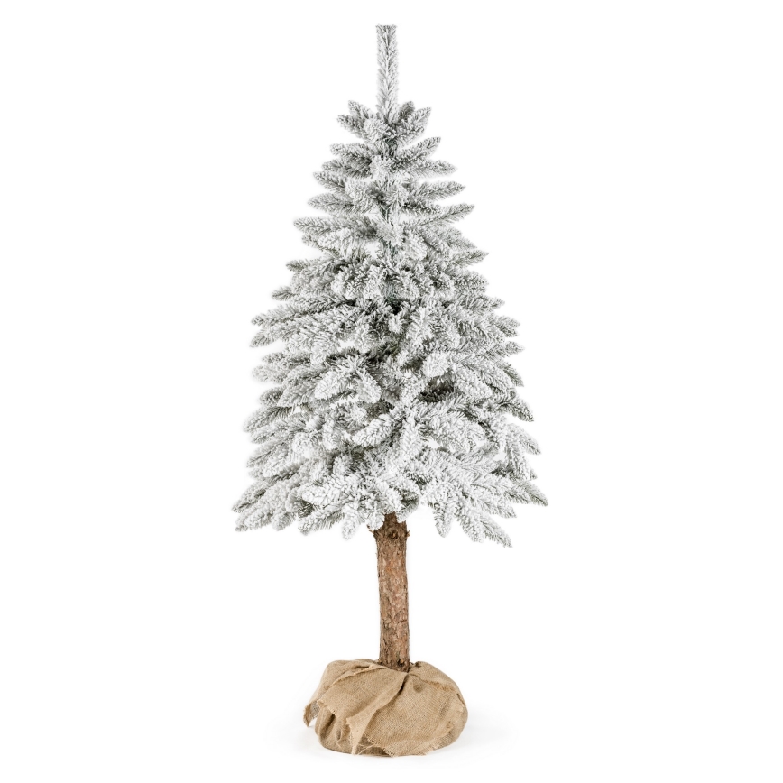 Vánoční stromek na kmenu NATURAL WITH SNOW 120 cm smrk
