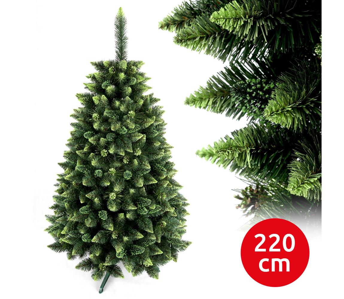 ANMA Vánoční stromek SAL 220 cm borovice AM0103