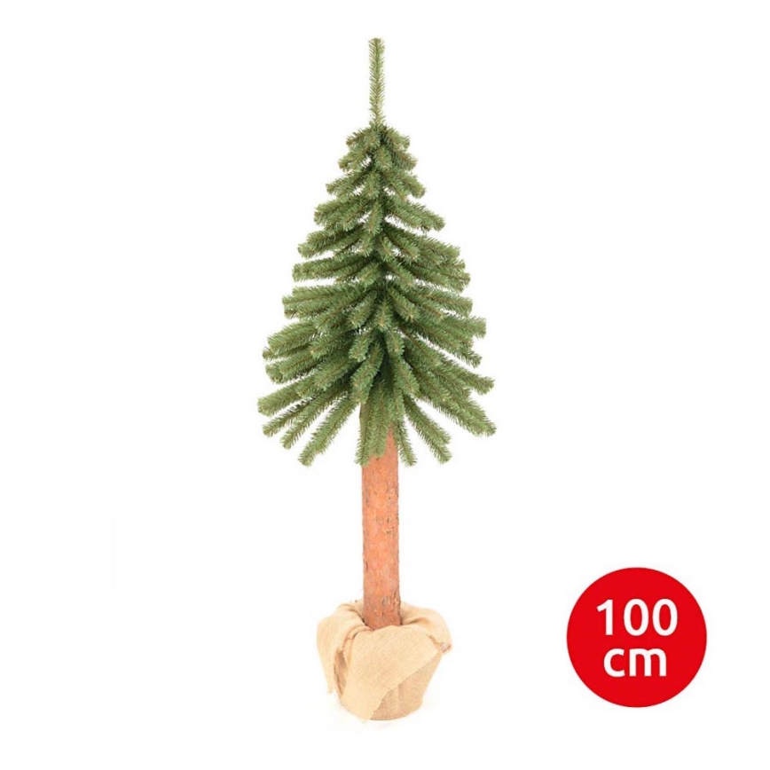 Vánoční stromek WOOD TRUNK 100 cm smrk