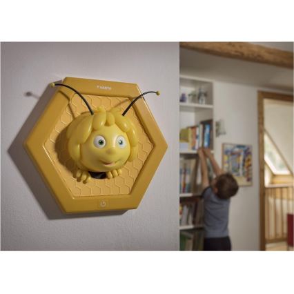 Varta 1563 - LED Dětské nástěnné svítidlo MAYA THE BEE LED/3xAA