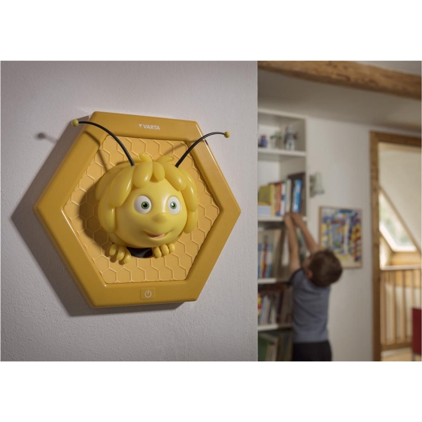 Varta 1563 - LED Dětské nástěnné svítidlo MAYA THE BEE LED/3xAA