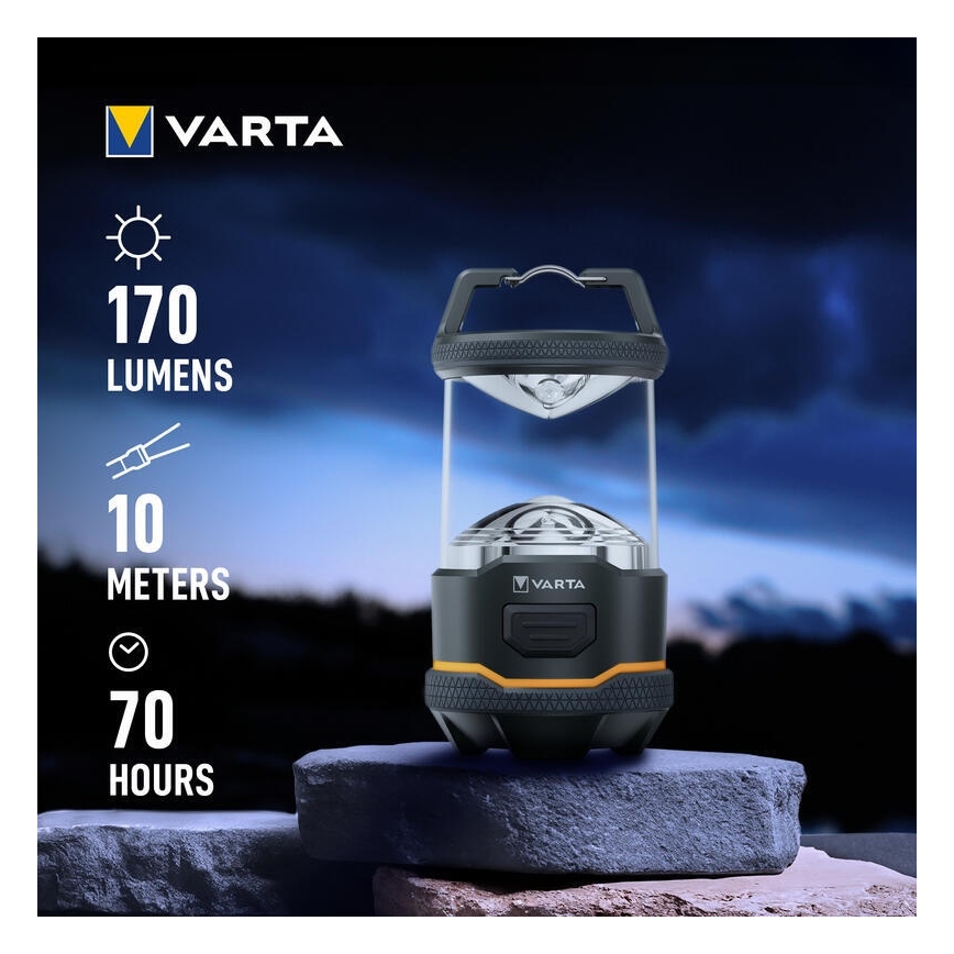 Varta 16550101111 - LED Campingová svítilna L10 LED/4xAA IP54