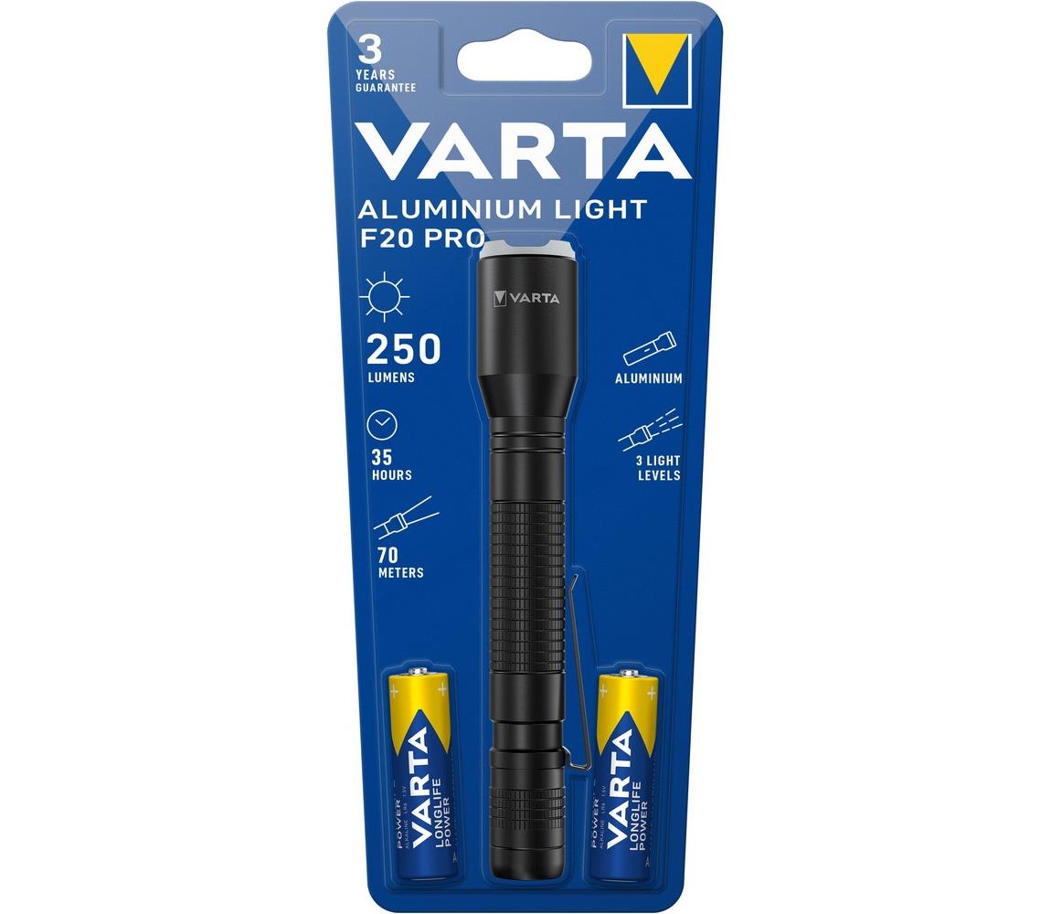 VARTA Varta 16607101421 - LED Svítilna ALUMINIUM LIGHT LED/2xAA VA0222