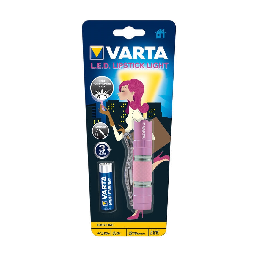 Varta 16617101421 - LED Svítilna LIPSTICK LED/1xAA