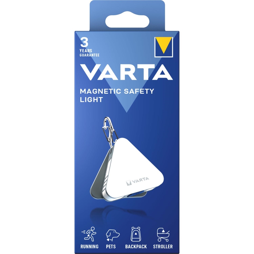 Varta 16621101121 - LED Přenosné svítidlo s karabinou LED/2xCR2032 IP54