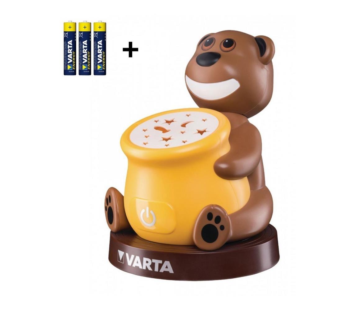 Varta Varta 17501 - LED Dětská projektorová lampa PAUL 2xLED/3xAA VA0104