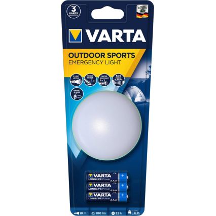 VARTA 17621 - LED Svítilna SMD 3xLED/3xAAA