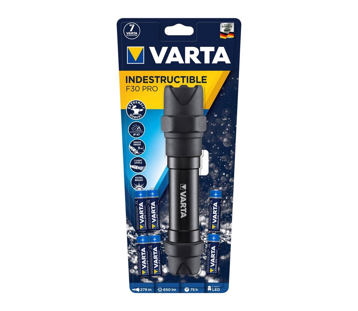 VARTA Varta 18714101421 - LED Svítilna INDESTRUCTIBLE LED/6W/6xAA VA0178