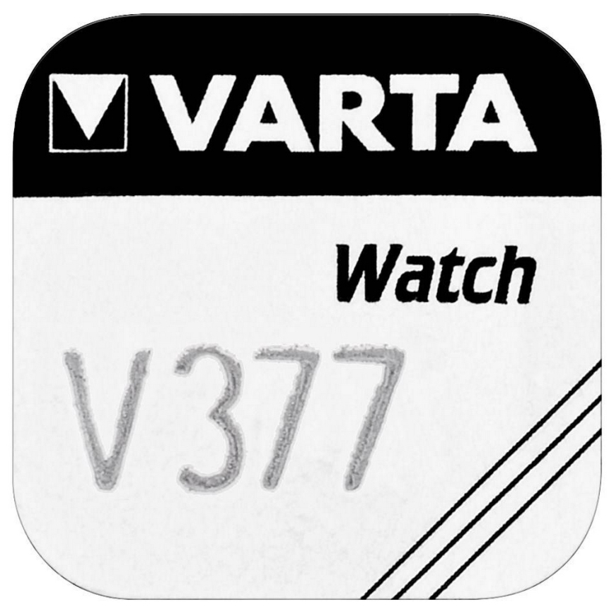 Varta 3771 - 1 ks Stříbrooxidová knoflíková baterie V377 1,5V