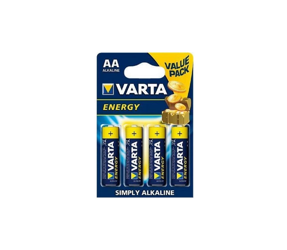 VARTA Varta 4106 - 4 ks Alkalické baterie ENERGY AA 1,5V VA0012