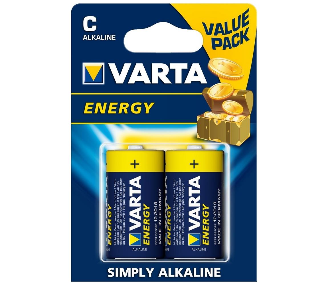 VARTA Varta 4114 - 2 ks Alkalická baterie ENERGY C 1,5V VA0013