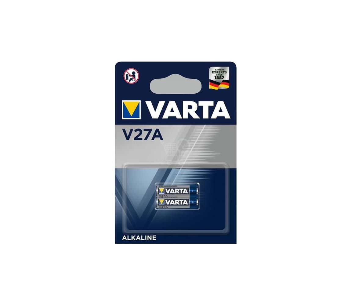 Varta Varta 4227101402 - 2 ks Alkalická baterie ELECTRONICS V27A 12V