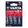 Varta 4706101404 - 4 ks Alkalická baterie LONGLIFE AA 1,5V