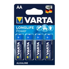 Varta 4906 - 4 ks Alkalické baterie LONGLIFE AA 1,5V