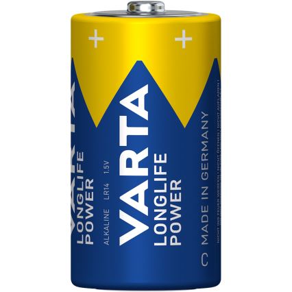 Varta 4914121422 - 2 ks Alkalické baterie LONGLIFE POWER LR14/C 1,5V