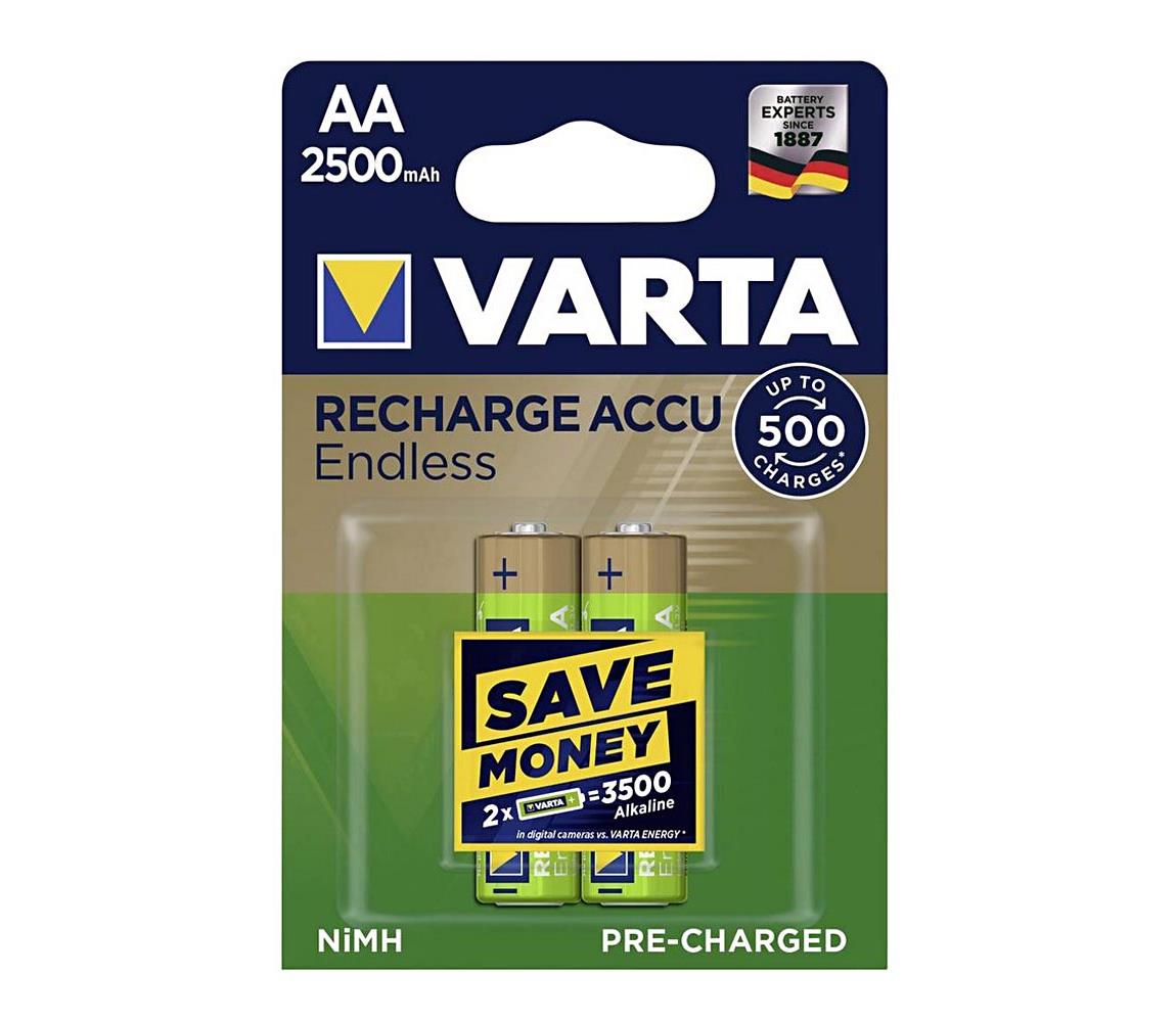 Varta VARTA 56686 - 2x Nabíjecí baterie 2500 mAh AA 1,2V VA0137
