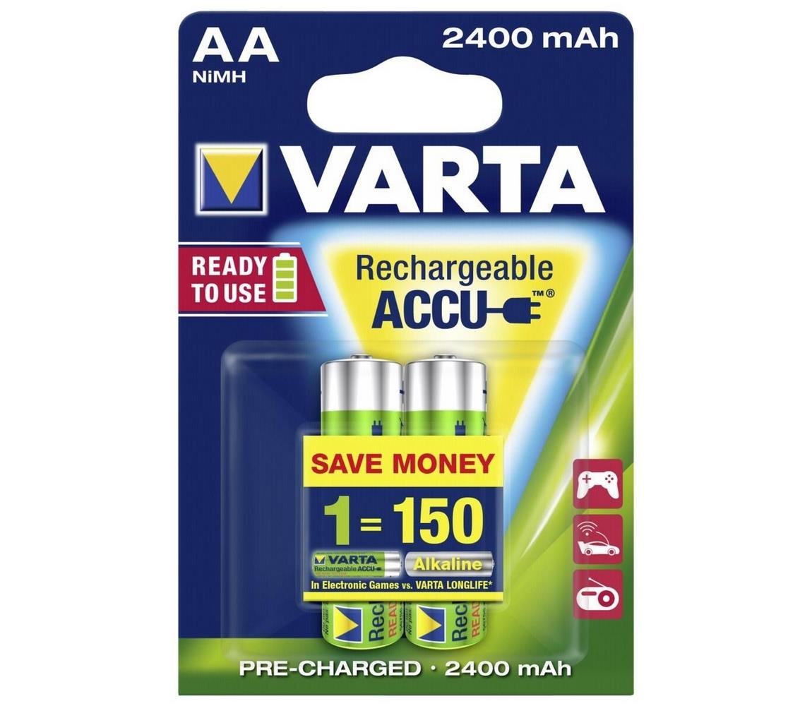 VARTA Varta 56706 - 2 ks Nabíjecí baterie ACCU AA NiMH/2100mAh/1,2V 