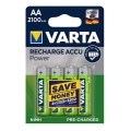 Varta 56706 - 4 ks Nabíjecí baterie ACCU AA NiMH/2100mAh/1,2V
