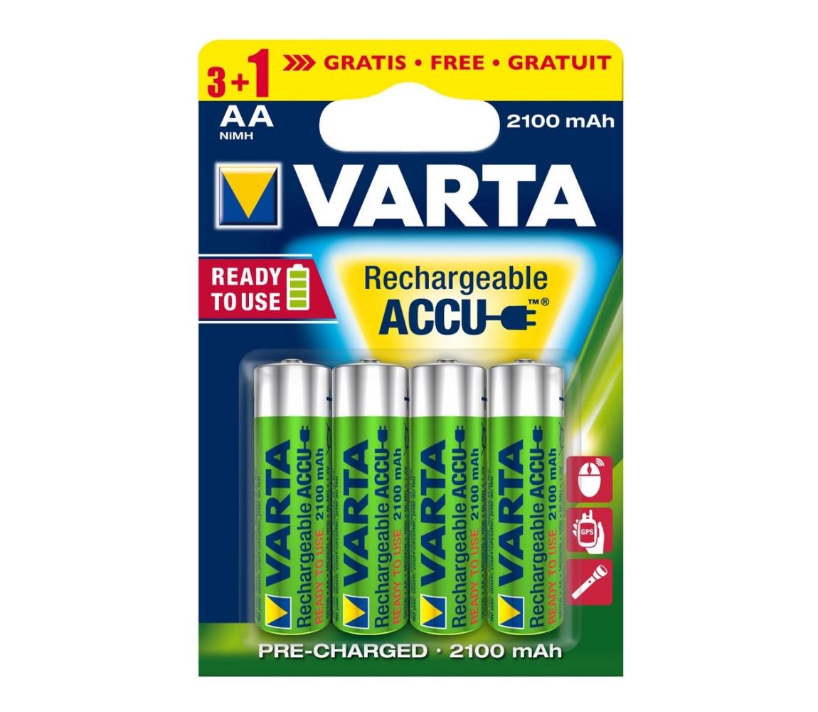 VARTA Varta 5675 - 3+1 ks Nabíjecí baterie ACCU AA Ni-MH/2100mAh/1,2V 