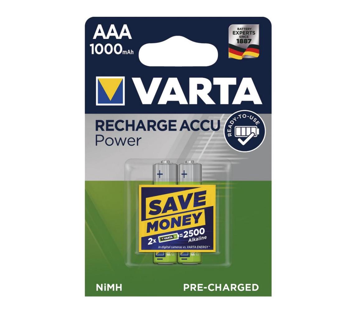 VARTA Varta 5703301402 - 2 ks Nabíjecí baterie RECHARGE  AAA  1,2V 