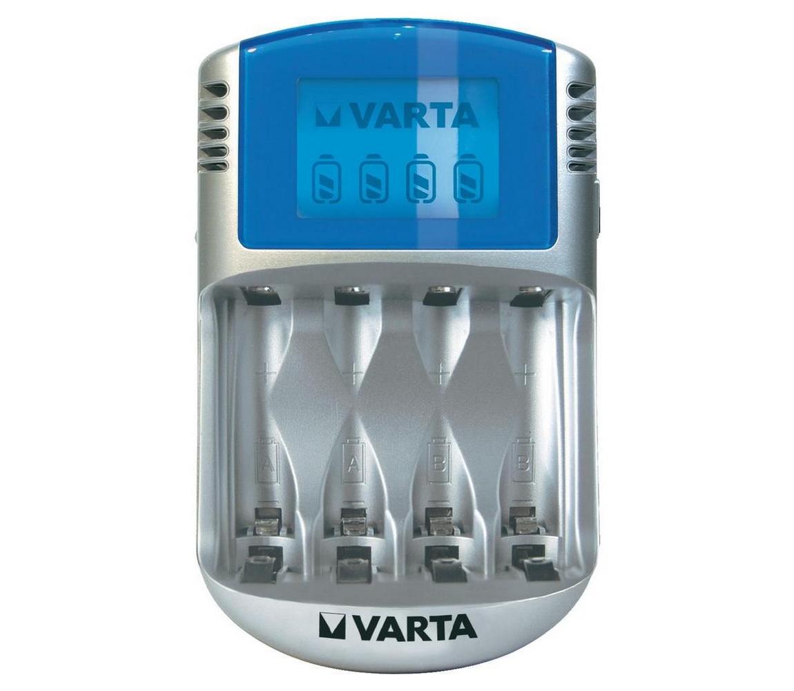 VARTA Varta 57070 - Nabíječka baterií LCD 4xAA/AAA 100-240V/12V/5V VA0040