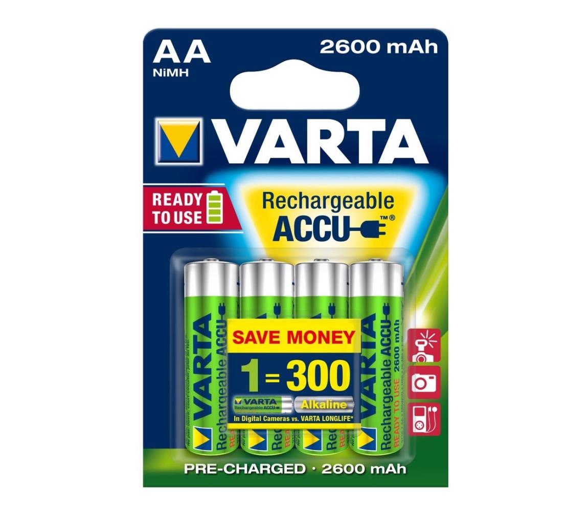 VARTA Varta 5716 - 4 ks Nabíjecí baterie ACCU AA NiMH/2600mAh/1,2V VA0027