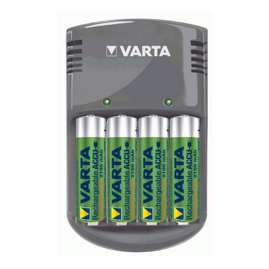 Varta 57617 - Nabíječka baterií QUATRO 4xAA/AAA 2100mAh 230V