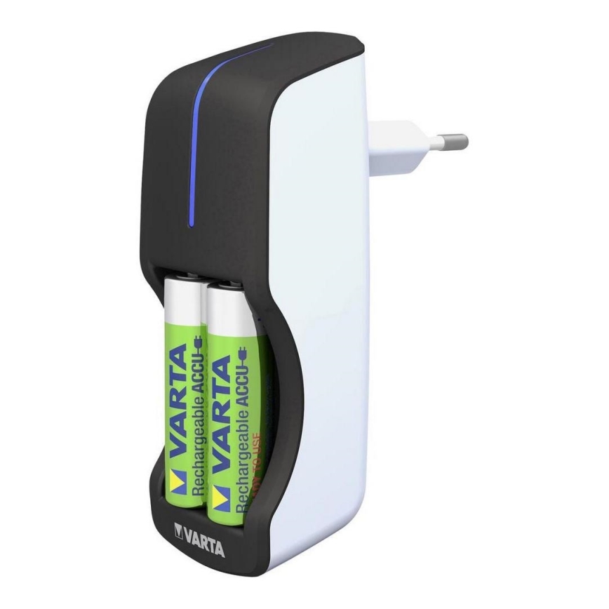 Varta 57646 - Nabíječka baterií MINI 2xAA/AAA 800mAh 230V